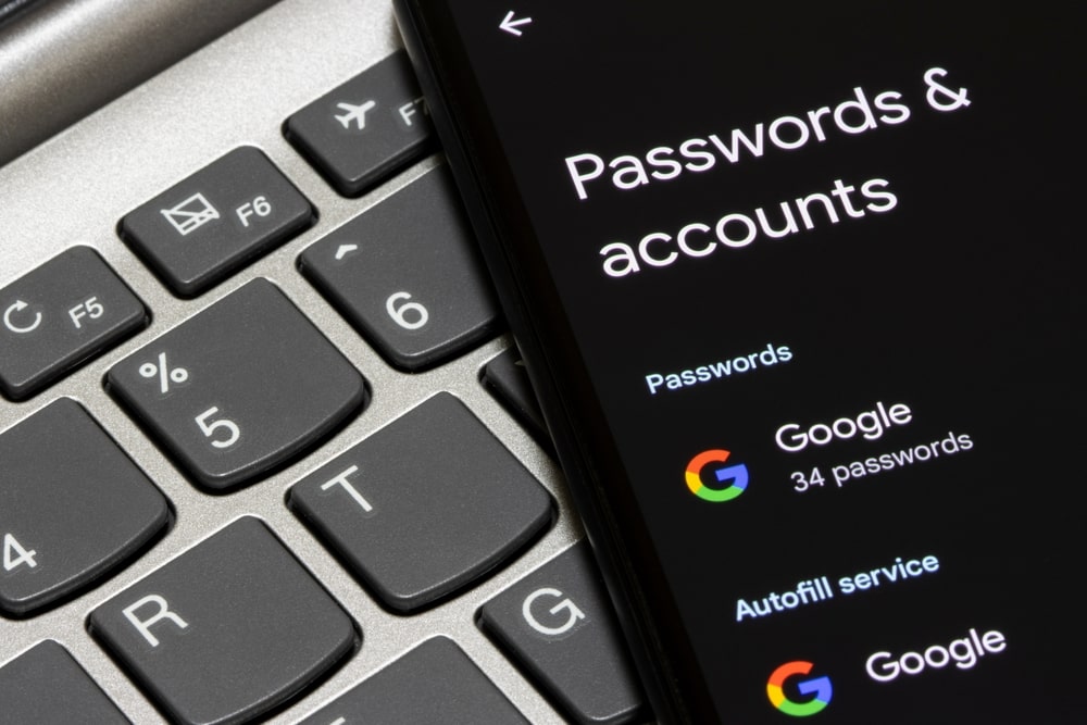 Password management for cyber security