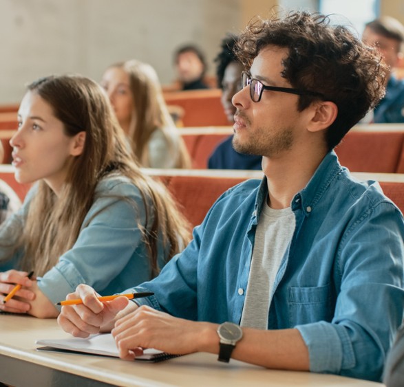 classroom of students